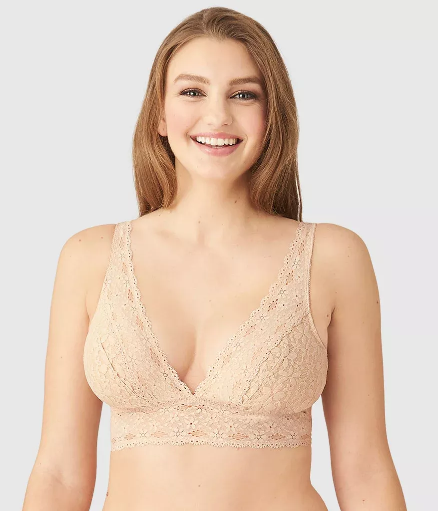 Halo Lace Wire Free Bralette